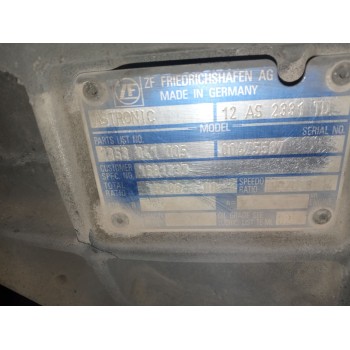 Recambio de caja cambios para daf serie xf105.xxx 12.9 diesel referencia OEM IAM 12AS2331TD 1681737 1353041005