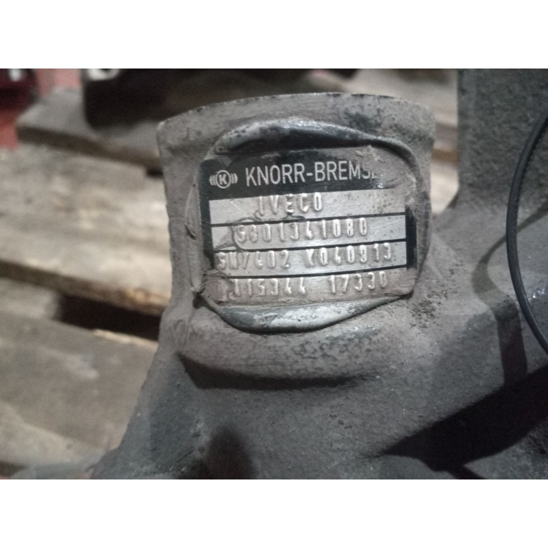 Recambio de pinza freno trasera derecha para iveco eurocargo fg 120 e larga distancia referencia OEM IAM 5801341080  k040913 - Blanco 3