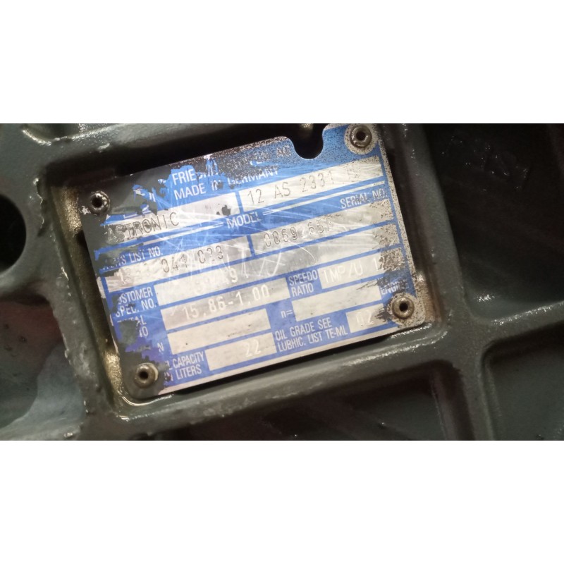 Recambio de caja cambios para iveco stralis (as) 12.9 diesel referencia OEM IAM 12as2331td 41289449 1353041023 - Rojo 5