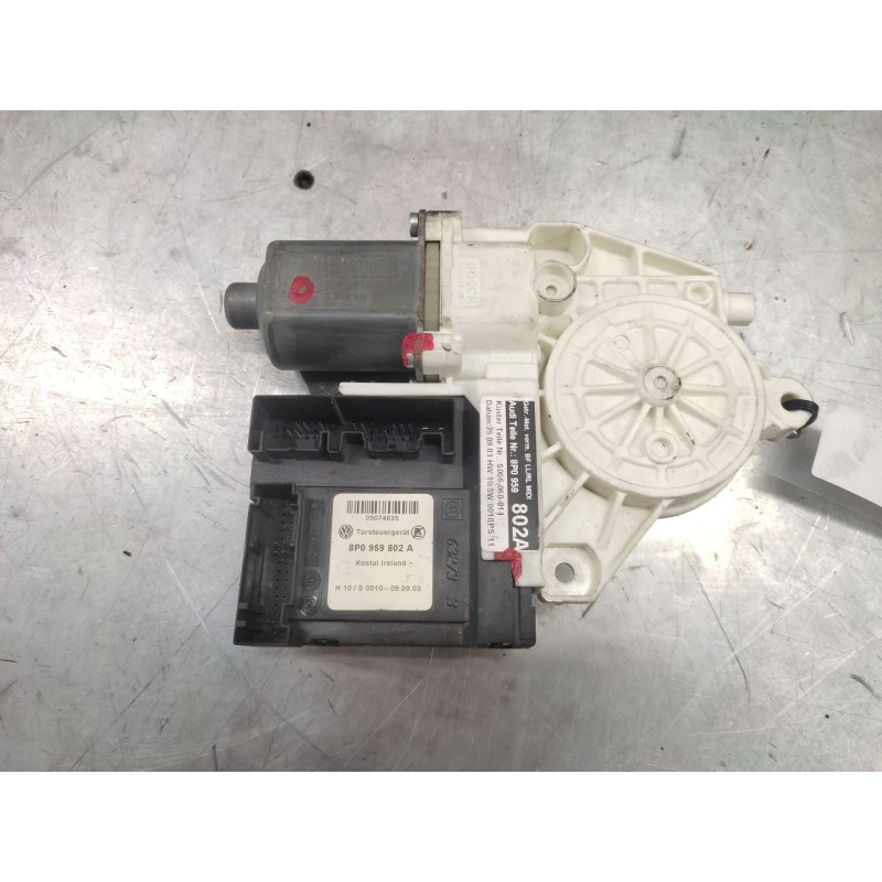 Recambio de motor elevalunas delantero derecho para audi a3 (8p) 2.0 tdi ambiente referencia OEM IAM 8P0959802A - Gris 2
