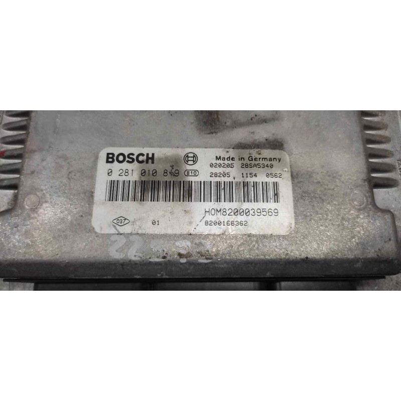 Recambio de centralita motor uce para renault scenic (ja..) 1.9 dci authentique referencia OEM IAM 0281010819 8200039569 8200166 - Verde 2