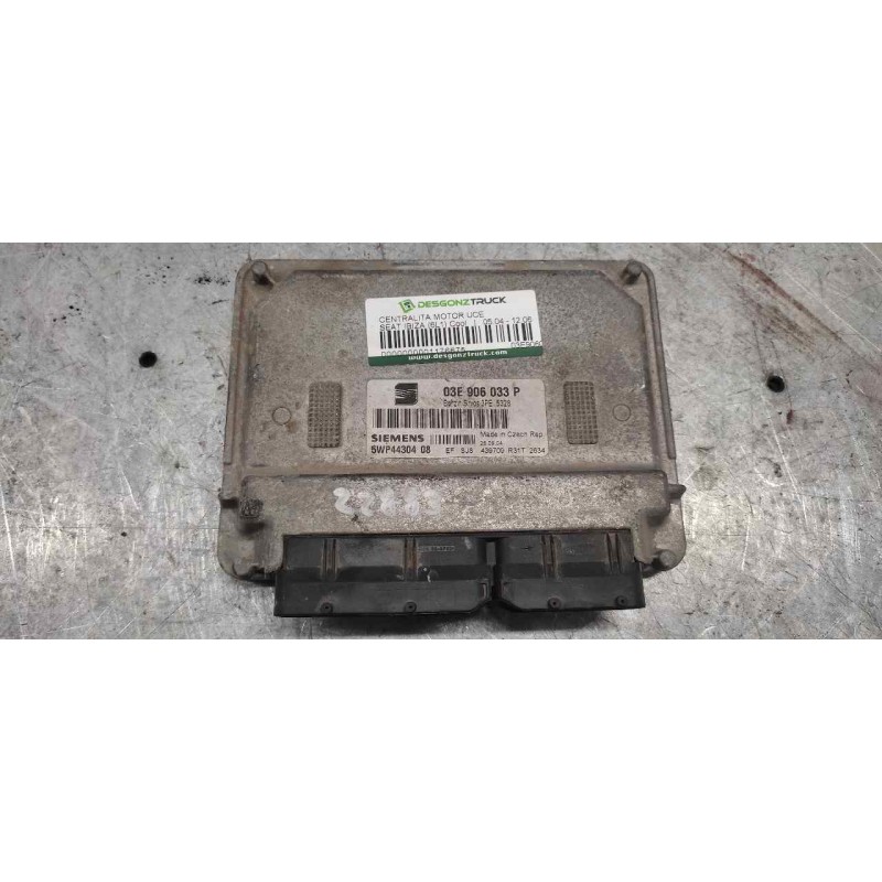 Recambio de centralita motor uce para seat ibiza (6l1) cool referencia OEM IAM 03E906033P 5WP4430408 