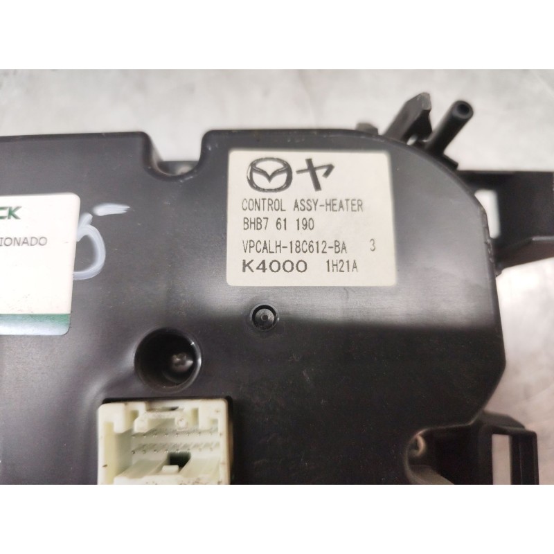 Recambio de mando calefaccion / aire acondicionado para mazda 3 (bl) 2.2 mzr cd (bl10) referencia OEM IAM K40001H21A - Gris 2