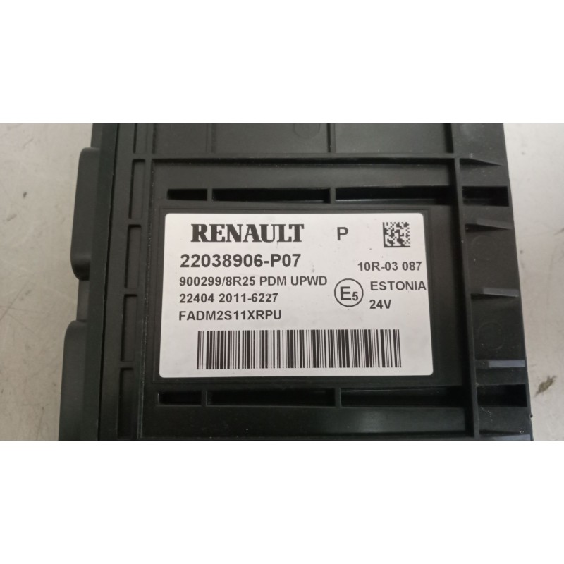 Recambio de modulo electronico para renault serie t 12.8 diesel referencia OEM IAM 22038906 - Blanco 5