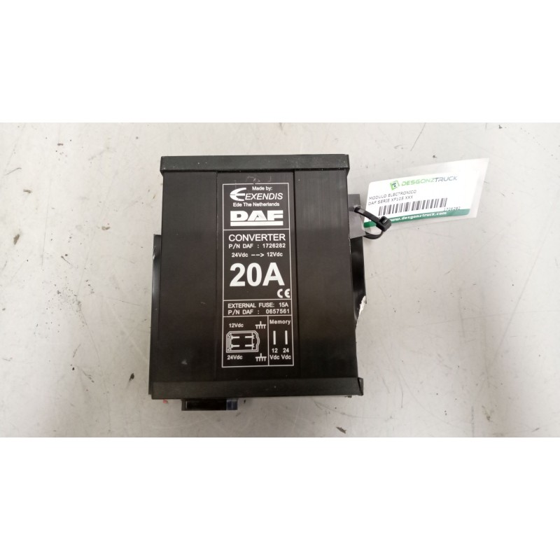Recambio de modulo electronico para daf serie xf105.xxx 12.9 diesel referencia OEM IAM 1726282  CONVERTIDOR 24V/12V