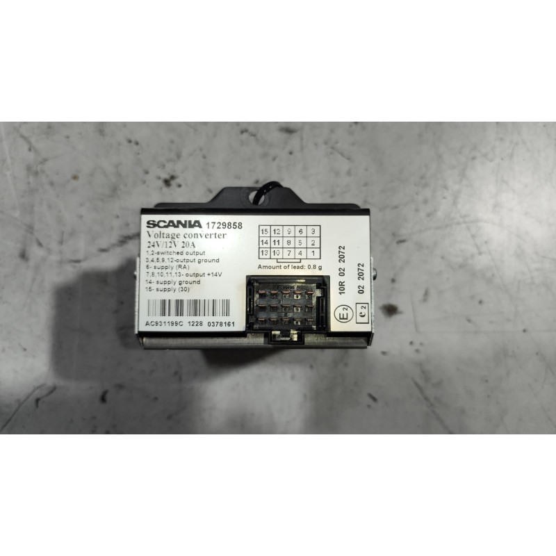 Recambio de modulo electronico para scania r i r 500 referencia OEM IAM 1729858 - Blanco 5
