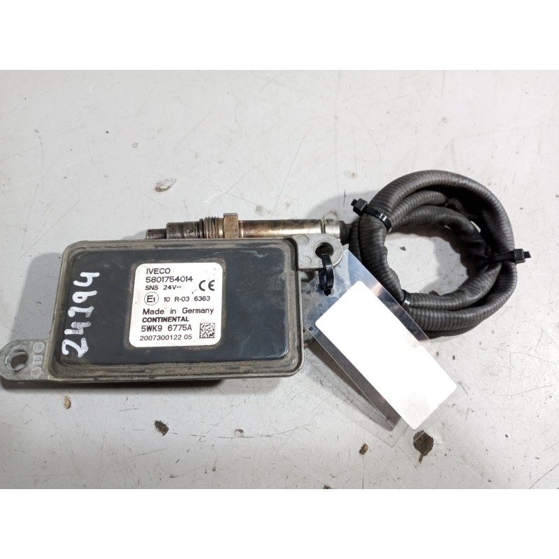 Recambio de sensor noxe para iveco eurocargo fg 120 e larga distancia referencia OEM IAM 5801754014 - Blanco 2