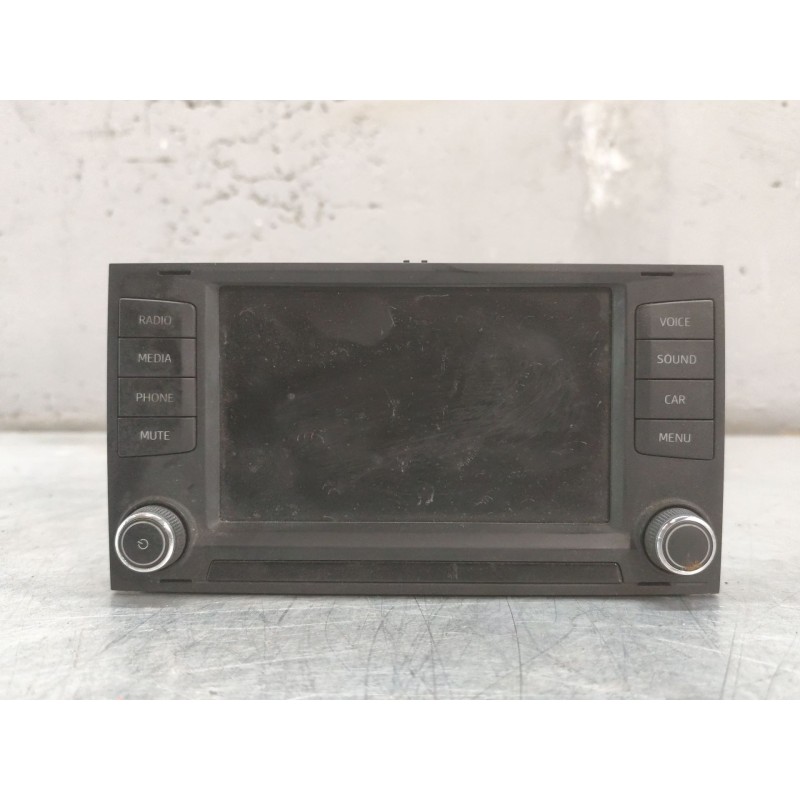 Recambio de sistema audio / radio cd para seat leon (5f1) 1.6 tdi referencia OEM IAM 5F0919604  