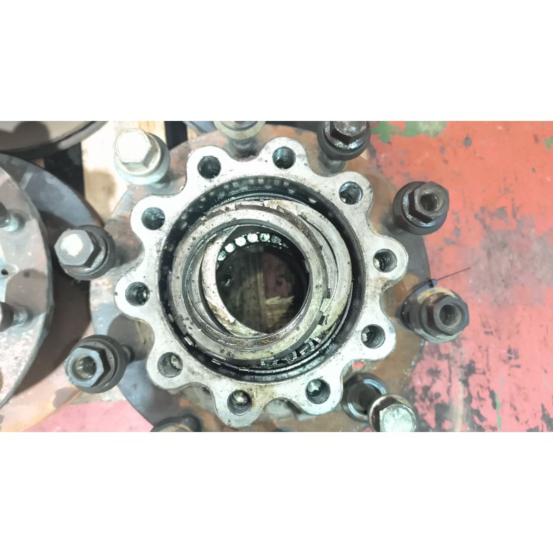 Recambio de buje trasero izquierdo para mercedes-benz axor 2-ejes 18 ton 2004 referencia OEM IAM A9463560201 A9603561801 - Rojo 6