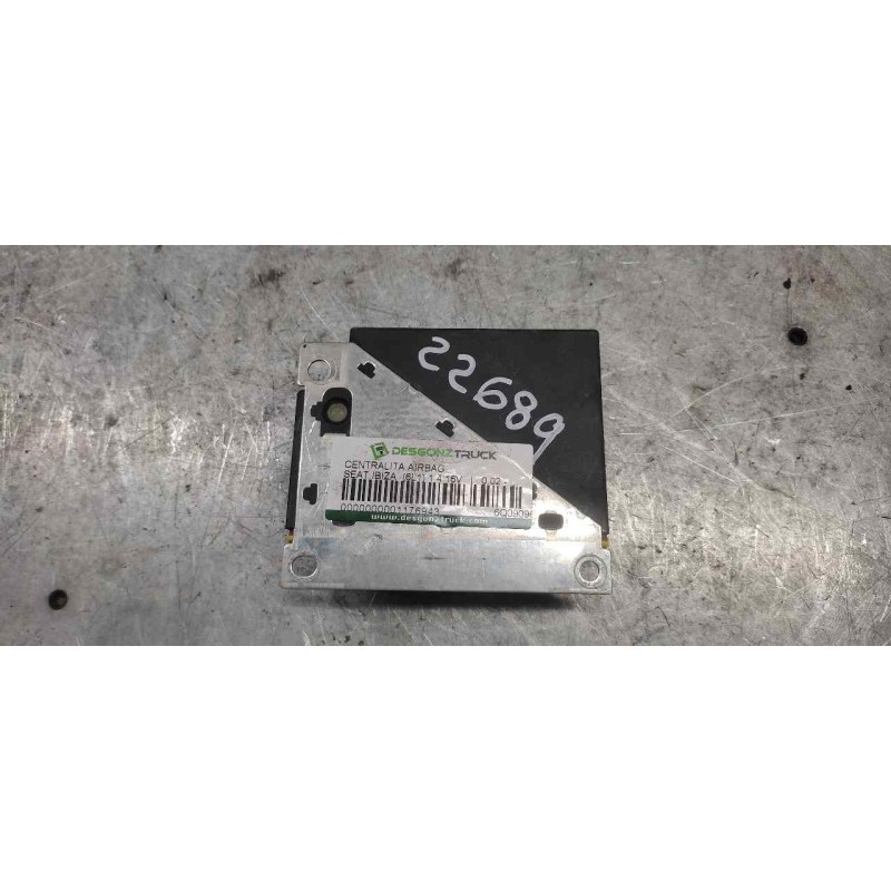Recambio de centralita airbag para seat ibiza (6l1) 1.4 16v referencia OEM IAM 6Q0909605AD 3