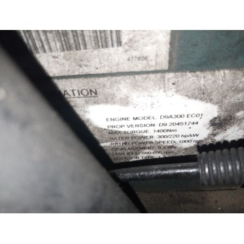 Recambio de despiece motor para volvo fm xxx 9.4 diesel (2006 - 2013) 9364 300 referencia OEM IAM D9A300EC1  