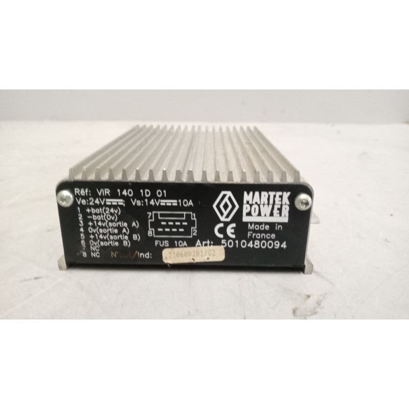 Recambio de modulo electronico para renault hr 420.18/26 premium 01  11.1 diesel referencia OEM IAM 5010480094  CONVERTIDOR 24/V - Blanco 2