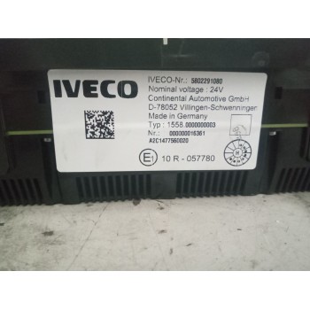 Recambio de cuadro instrumentos para iveco stralis (as) 11.1 diesel referencia OEM IAM 5802291080  