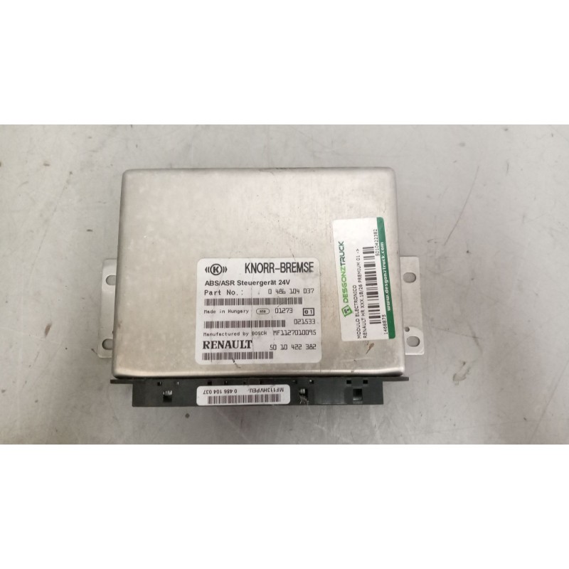 Recambio de modulo electronico para renault hr 420.18/26 premium 01  11.1 diesel referencia OEM IAM 5010422382 CENTRALITA ABS 04 - Blanco