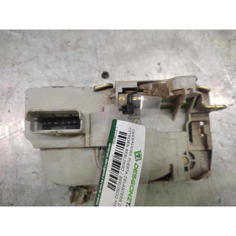 Recambio de cerradura puerta delantera derecha para citroën berlingo / berlingo first furgoneta/monovolumen (m_) 2.0 hdi 90 (mbr - Blanco 2