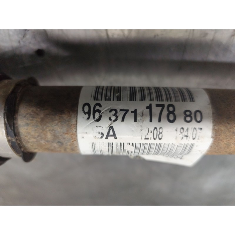 Recambio de transmision delantera derecha para citroën c4 berlina lx referencia OEM IAM 9637117880 - Blanco 4