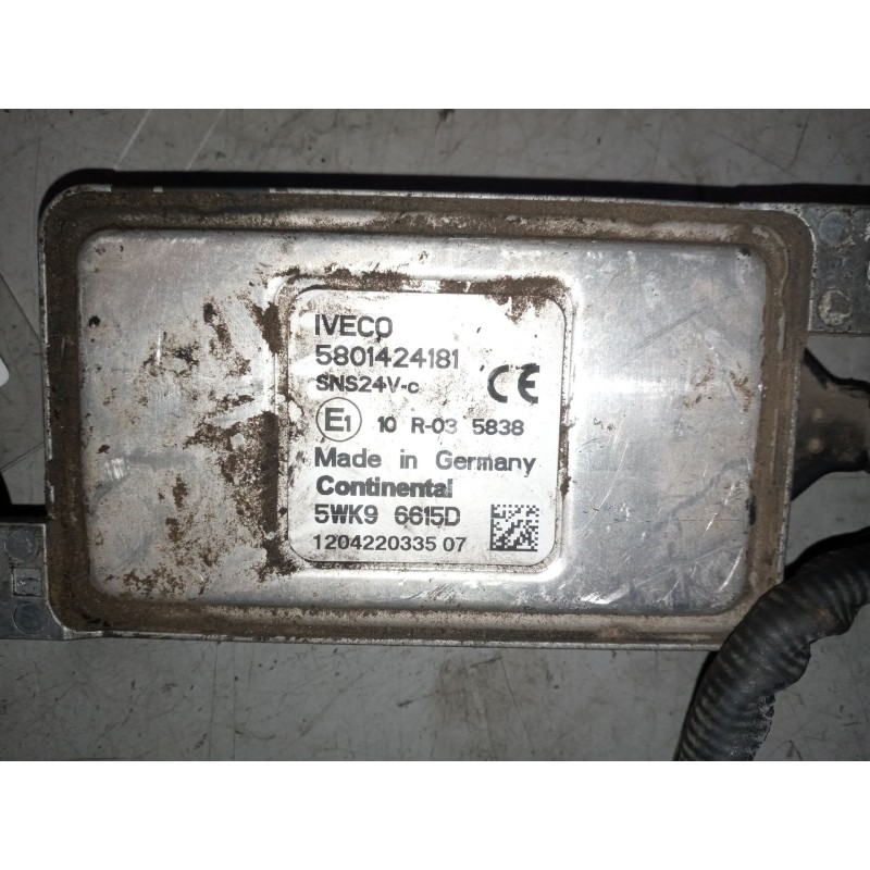 Recambio de sensor noxe para iveco stralis (ad/at) 10.3 diesel referencia OEM IAM 5801424181  
