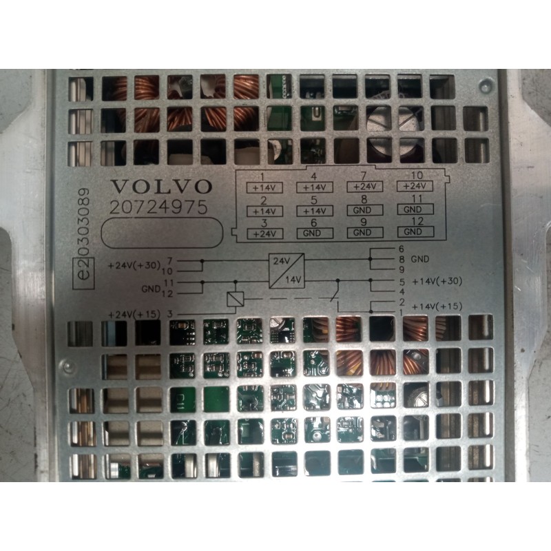 Recambio de modulo electronico para volvo fh referencia OEM IAM 20724975 - Blanco 3