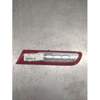 Recambio de moldura puerta trasera izquierda para fiat nuova 500 (150) blackjack referencia OEM IAM 735431949  