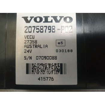 Recambio de modulo electronico para volvo fh xxx 12.8 diesel referencia OEM IAM 20758798 CENTRALITA VECU 