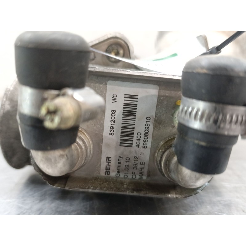Recambio de soporte filtro aceite para opel astra g berlina club referencia OEM IAM - Blanco 3