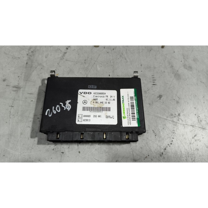 Recambio de modulo electronico para mercedes-benz axor 2-ejes 18 ton 2004  6.4 diesel (om 906 la) referencia OEM IAM A0014461602 - Naranja