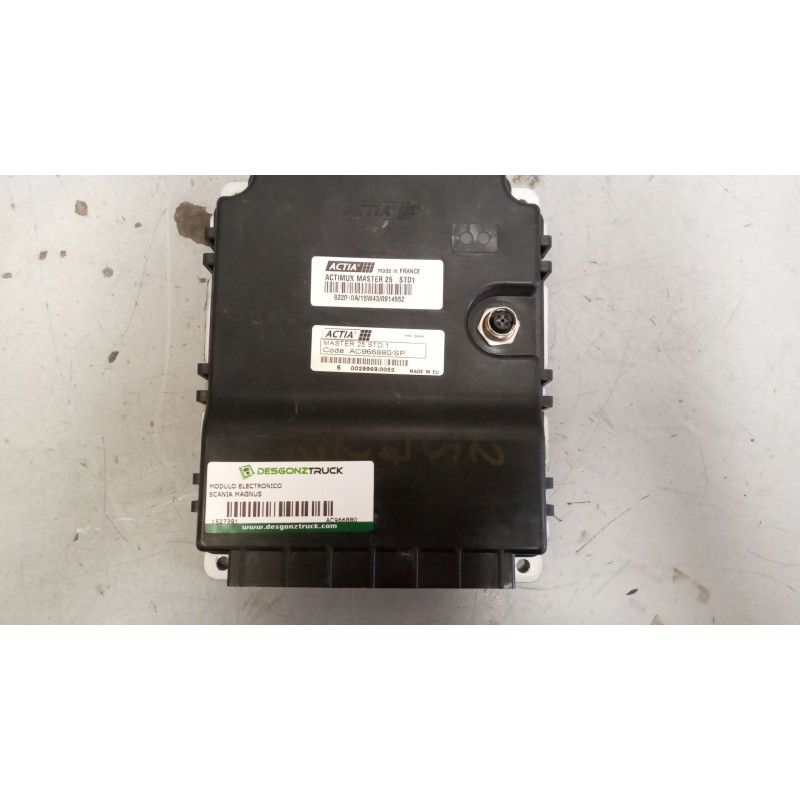Recambio de modulo electronico para scania magnus referencia OEM IAM AC966880 AC966880SP ACTIMUX MASTER 25 STD1