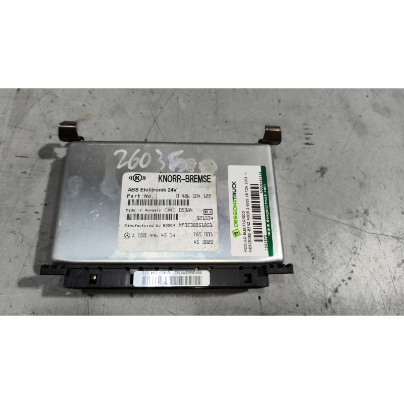 Recambio de modulo electronico para mercedes-benz axor 2-ejes 18 ton 2004  6.4 diesel (om 906 la) referencia OEM IAM A0004464514 - Naranja