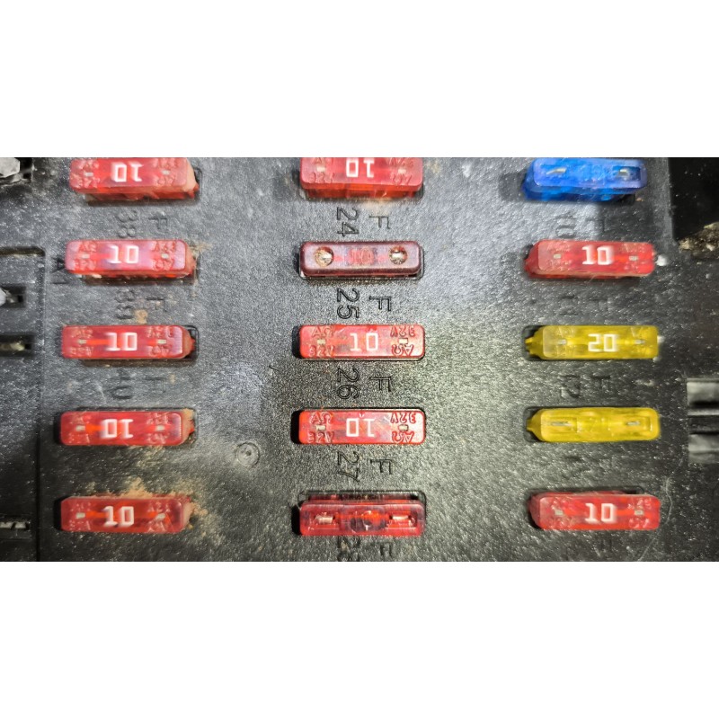 Recambio de caja reles / fusibles para mercedes-benz axor 2-ejes 18 ton 2004  6.4 diesel (om 906 la) referencia OEM IAM A0015433 - Naranja 4