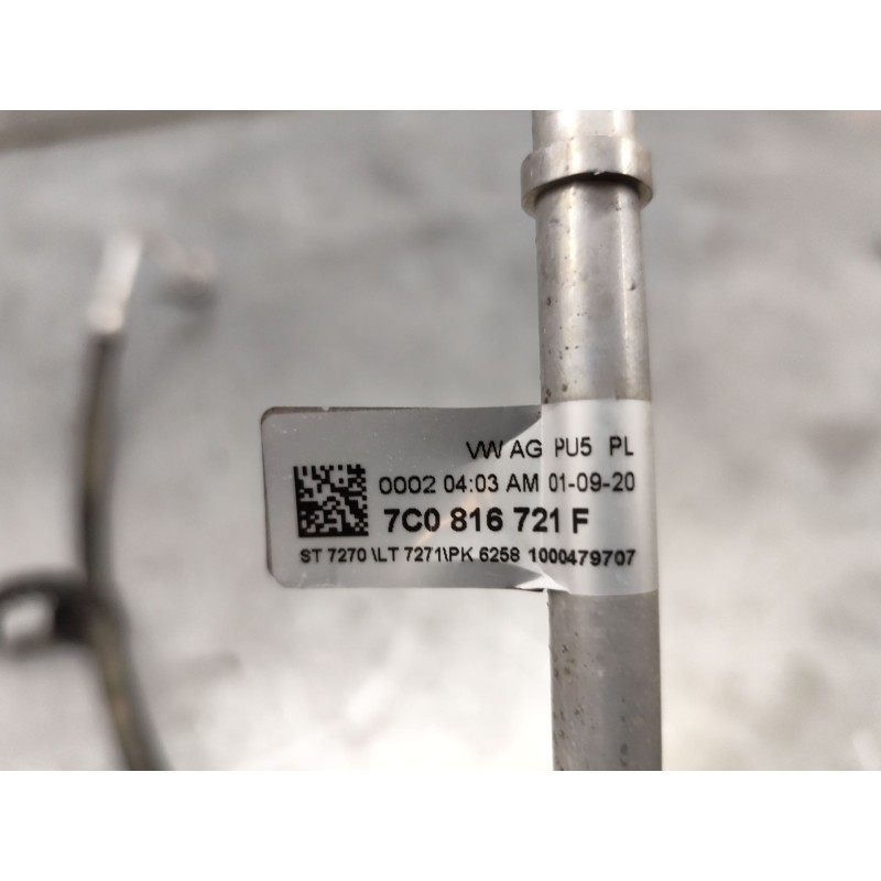 Recambio de tubos aire acondicionado para volkswagen crafter furgoneta (sy_, sx_) 2.0 tdi referencia OEM IAM 7C0816721F - Blanco 2