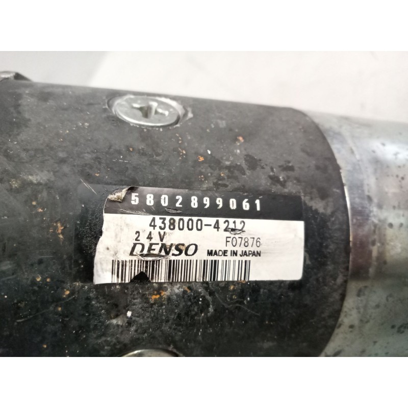 Recambio de motor arranque para iveco stralis (ad/at) 7.8 diesel referencia OEM IAM 5802899061 CURSOR 8 MARCA:DENSO 2