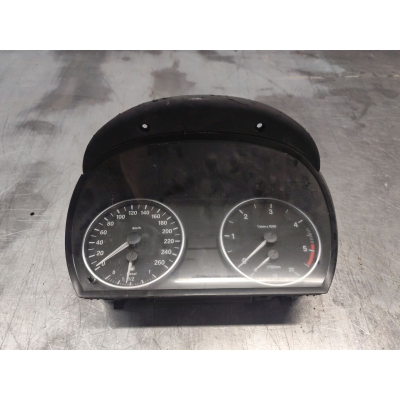 Recambio de cuadro instrumentos para bmw 3 (e90) 320 d referencia OEM IAM 912260201 - Azul 4