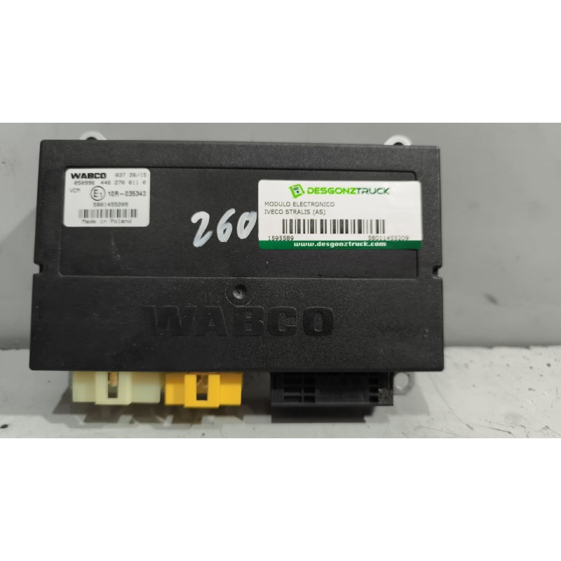 Recambio de modulo electronico para iveco stralis (as) 11.1 diesel referencia OEM IAM 58011455209 4462700110 