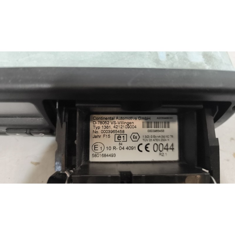 Recambio de tacografo para iveco stralis (as) 11.1 diesel referencia OEM IAM 1381412109004 0003965458 5801684493 - Blanco 4