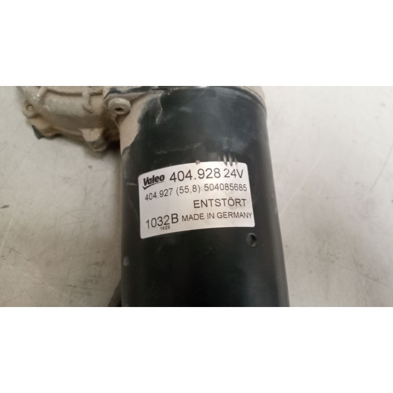 Recambio de motor limpia delantero para iveco eurocargo 05.03  fg 75 e larga distancia referencia OEM IAM 504085685 - Blanco 3