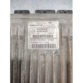 Recambio de centralita motor uce para renault clio iii dynamique referencia OEM IAM 8200399038  8200619409