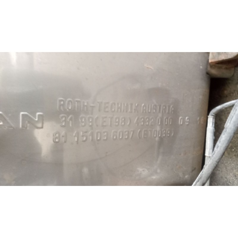 Recambio de catalizador para man tgx 18 referencia OEM IAM 81151036037 - Azul 3
