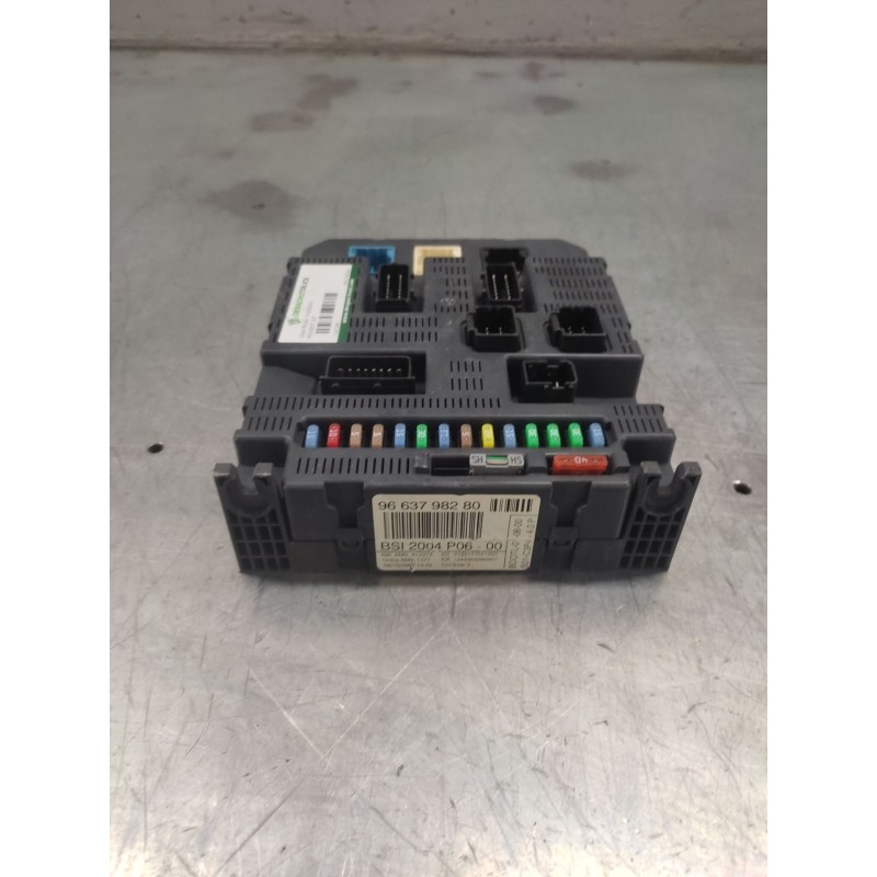 Recambio de caja reles / fusibles para peugeot 207 1.4 16v vti cat (8fs / ep3) referencia OEM IAM 9663798280  BSI - Rojo 3
