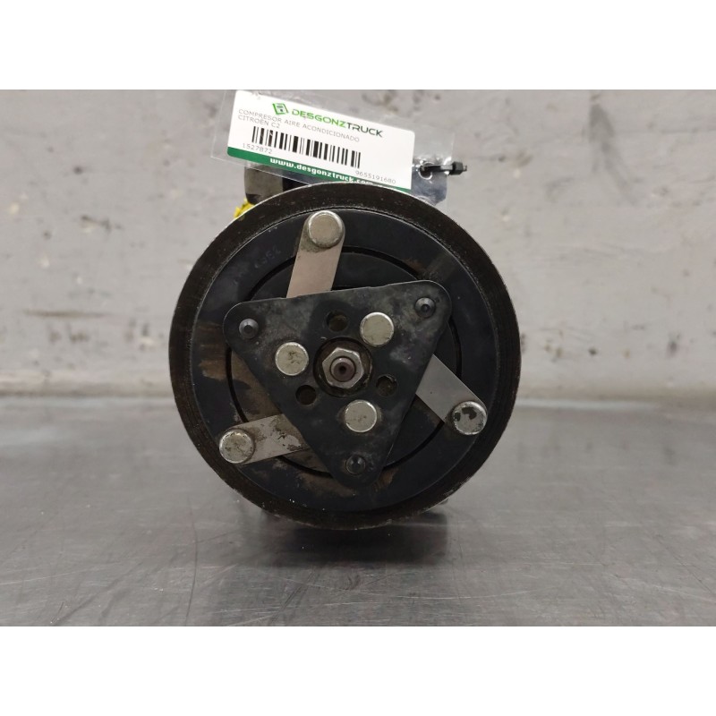 Recambio de compresor aire acondicionado para citroën c2 sx referencia OEM IAM 9655191680 - Azul 4