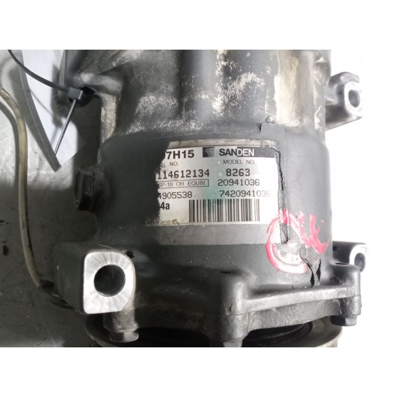 Recambio de compresor aire acondicionado para renault midlum referencia OEM IAM 7420941036 20941036 2
