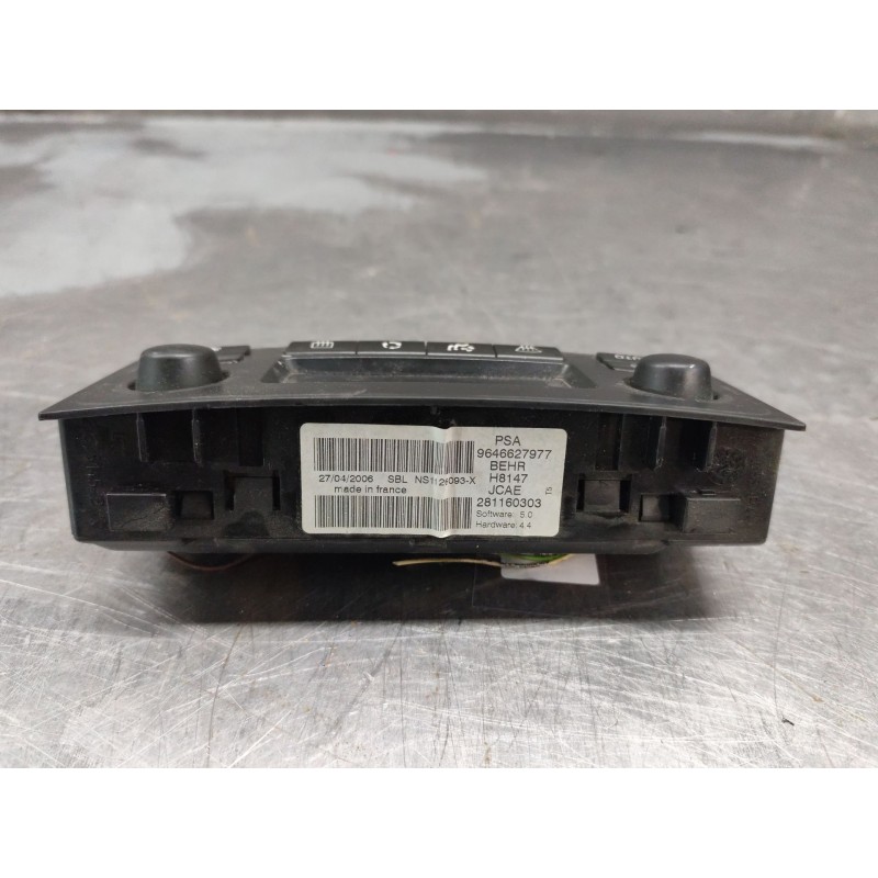 Recambio de mando climatizador para peugeot 307 break/sw (s2) sw referencia OEM IAM 9646627977 281160303 - Plata 2