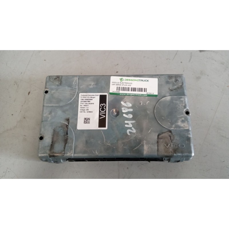 Recambio de modulo electronico para daf serie xf105.xxx 12.9 diesel referencia OEM IAM 1879015  version:1.3