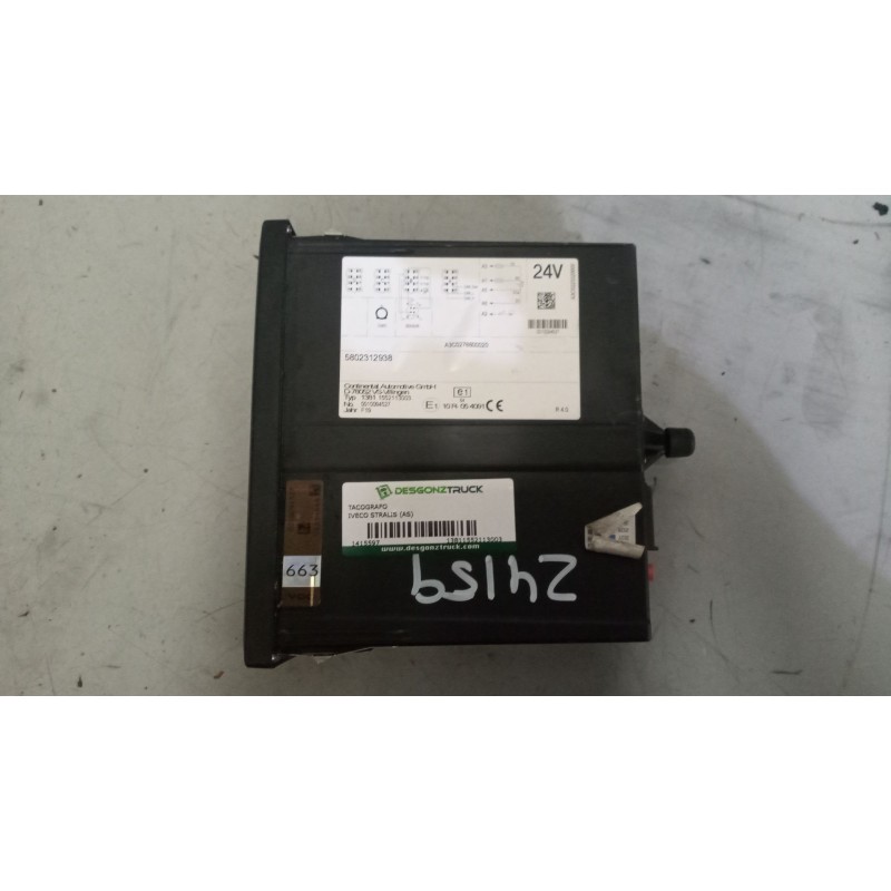 Recambio de tacografo para iveco stralis (as) 11.1 diesel referencia OEM IAM 13811552113003 5802312938 0010094527 - Azul 5