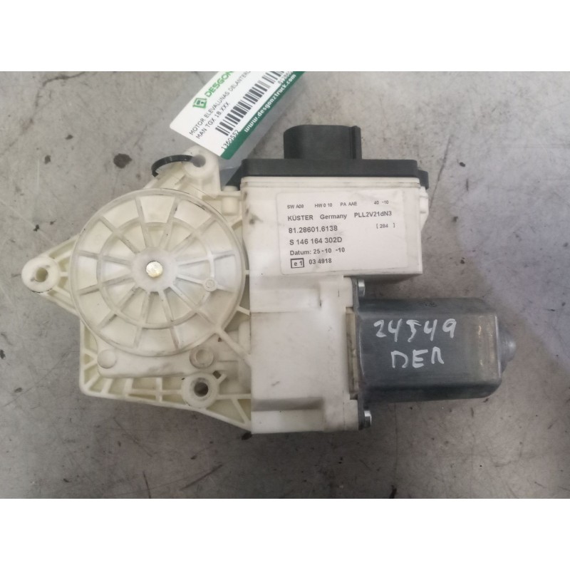 Recambio de motor elevalunas delantero derecho para man tgx 18.xxx referencia OEM IAM 81286016138  