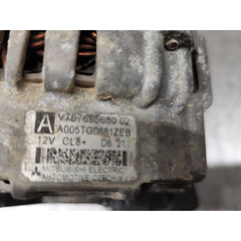 Recambio de alternador para peugeot 207 1.4 16v vti referencia OEM IAM A005TG0881ZEB - Plata 2
