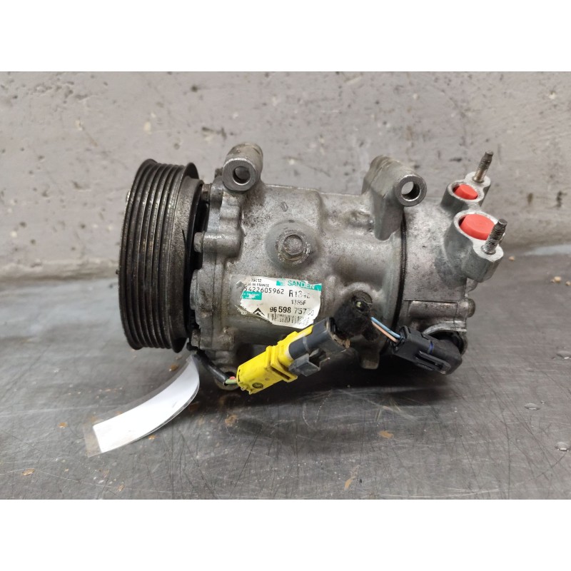 Recambio de compresor aire acondicionado para peugeot 207 1.4 16v vti referencia OEM IAM 9659875780 - Plata 5