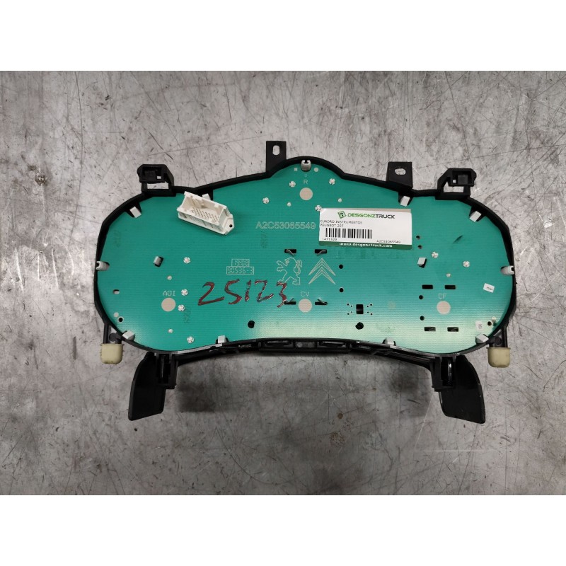 Recambio de cuadro instrumentos para peugeot 207 1.4 16v vti referencia OEM IAM A2C53065549 - Plata 2