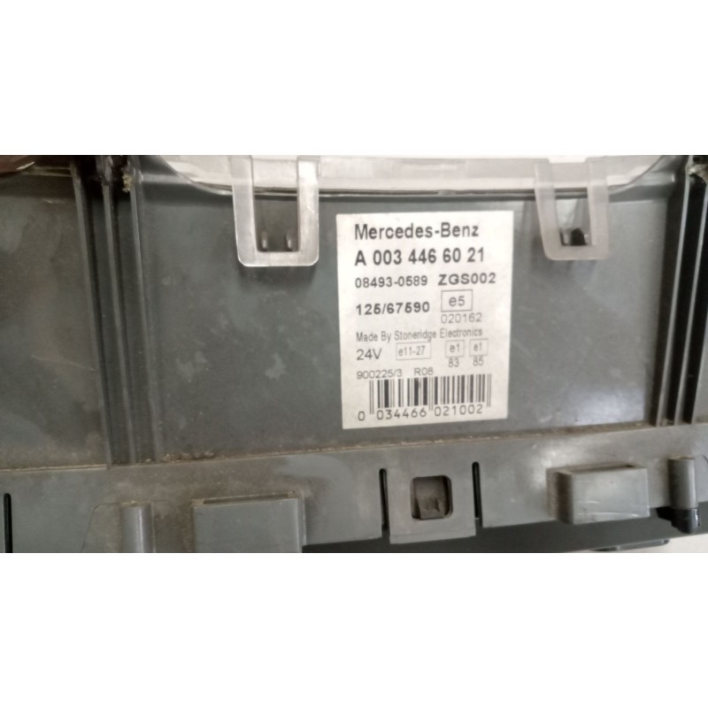 Recambio de cuadro instrumentos para mercedes-benz oc 500 rf 2542 referencia OEM IAM a0034466021 3