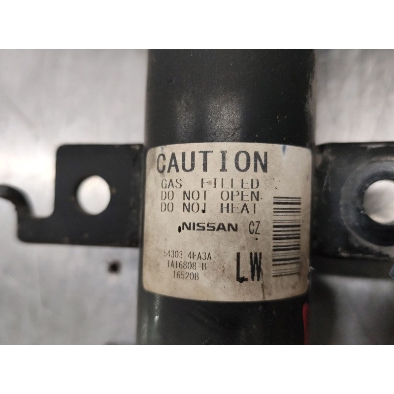 Recambio de amortiguador delantero izquierdo para nissan qashqai ii (j11, j11_) 1.5 dci referencia OEM IAM - Negro 3