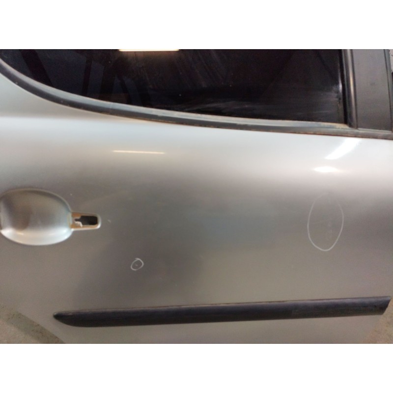 Recambio de puerta trasera derecha para peugeot 207 1.4 16v vti referencia OEM IAM - Plata 2